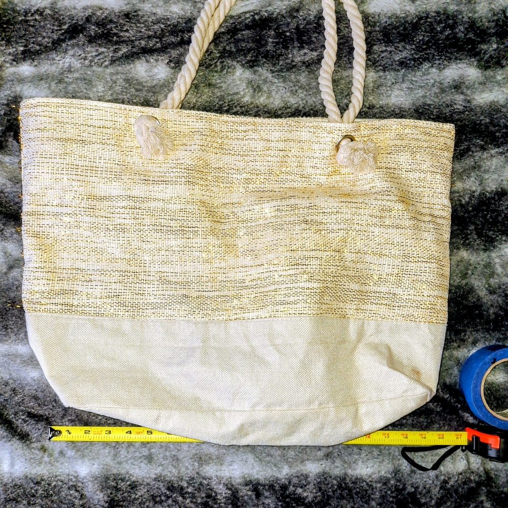 Stylish Tan Tote Bag